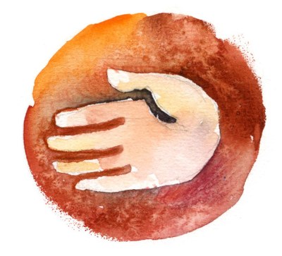 Month 8 - Hand vignette