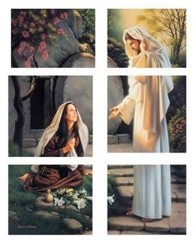 Month 1 Puzzle of Marie-Magdalene and Jésus
