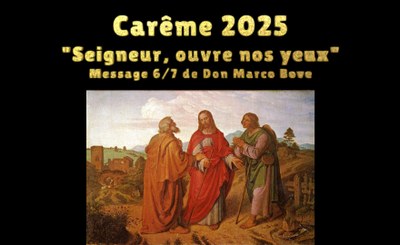 Lent 2025 "Lord, open our eyes"