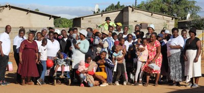 Sesión de formación en Zimbabwe