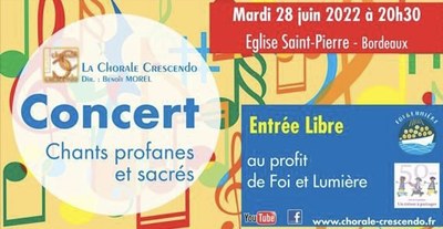 Concert pour les 50 ans de Foi et Lumière