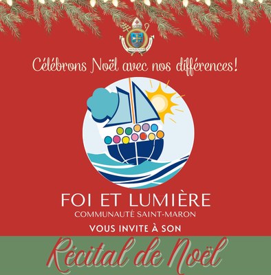 Récital de Noël communauté Saint Maron, Canada Est