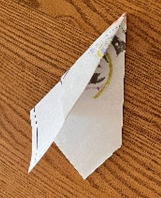 17.  Avion en papier   chapitre 4   pliage 2